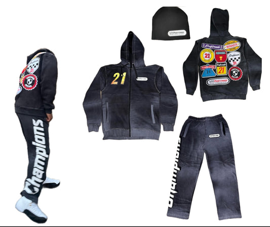 Winner's Circle Racer Set - Black