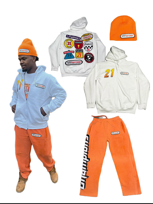 Winner's Circle Racer Set - Orange